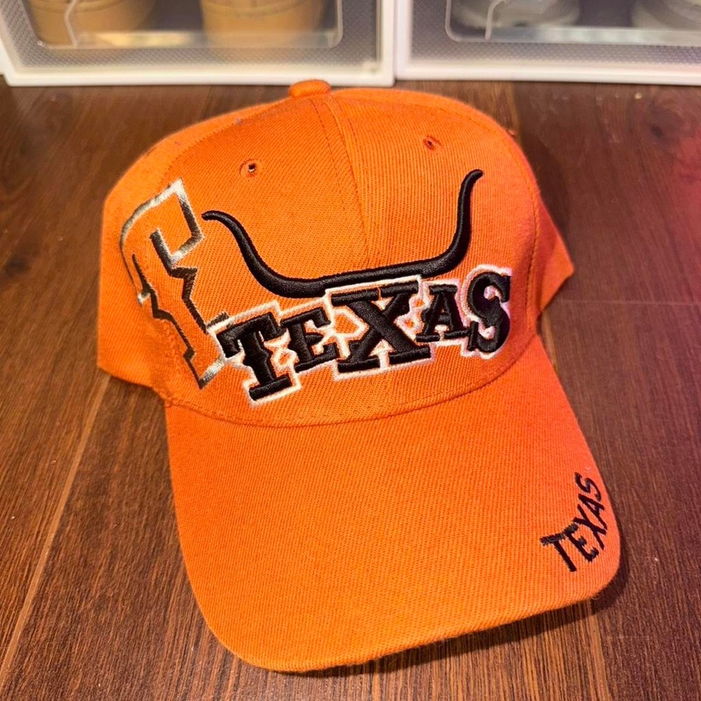 Orange Texas Longhorns baseball cap